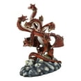 thumbnail image 5 of Quest Of Perseus Red 7 Headed Volcano Hyperion Hydra Dragon Roaring Statue, 5 of 10