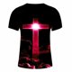 thumbnail image 3 of Camisas para Hombre Impresión Casual Top de Moda, Camisas a Rayas para Hombres Ropa de Pascua para Fiestas Y Diarios, 3 of 5