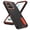 Black + Orange, variant on Kryonix for Motorola Moto G Power 2026 6.8” 5G Case Kickstand Durable 3-Layer Military Grade Protective Case Hybrid Silicone Heavy Duty Rugged Shockproof Screen Lip Raised Protection,Black+Black