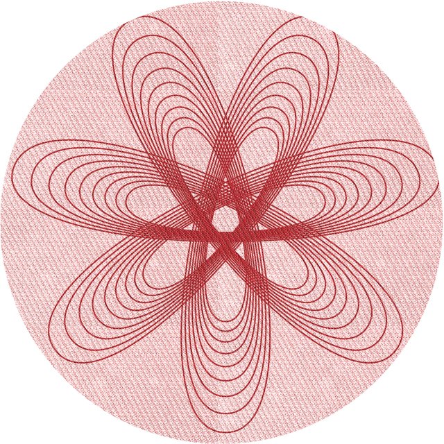 Ahgly Company Tapis Rond Lavable en Machine Intérieur Transitionnel Rose Bubble Gum Rose, 3 Pieds Rond