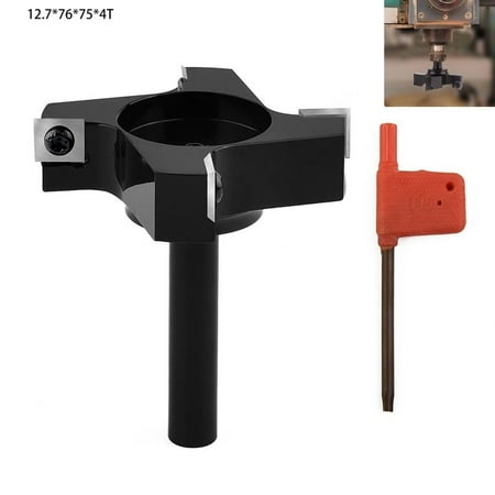 

Geege Cnc Spoilboard Surfacing Router Bit 1/2Inch Shank Insert Slab Carbide Cutting