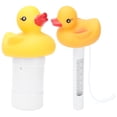 thumbnail image 4 of Water , 2Pcs Pool Chlorine Dispenser Duck Shaped  For Pond For Swimming Pool, 4 of 8