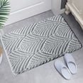 thumbnail image 4 of Shu Velvet Entrance Door Mat Bathroom Slip Mat Bathroom Door Absorbent Foot Mat, 4 of 6