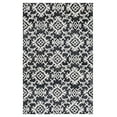 thumbnail image 3 of SAFAVIEH Blossom Cletus Geometric Wool Area Rug, Black/Ivory, 5' x 8', 3 of 10