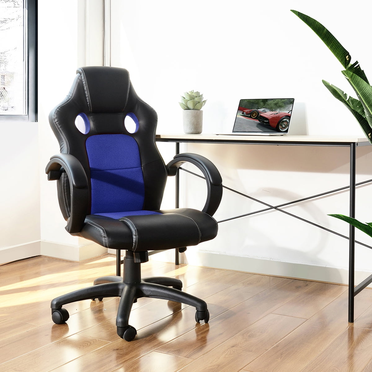 true innovations racing style gaming chair