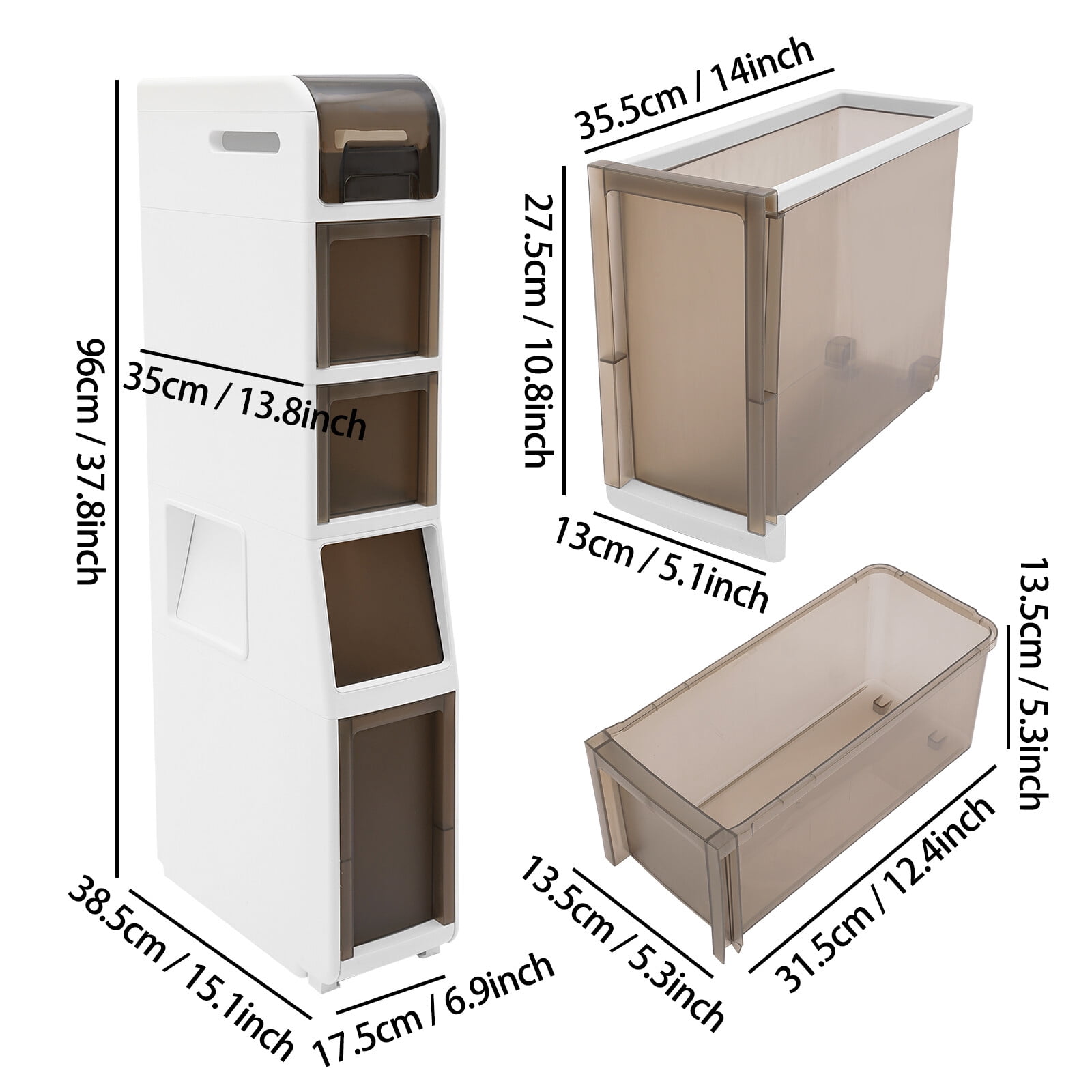Bathroom Floor Cabinet Bathroom Storage Cabinet Storage Cabinet with 3 Drawers