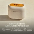 thumbnail image 4 of House of Marley Redemption ANC 2: True Wireless Earbuds with Microphone, Bluetooth Connectivity, 6 Hour Battery Life with in-Case Charging, and Sustainable Materials, Cream, 4 of 9