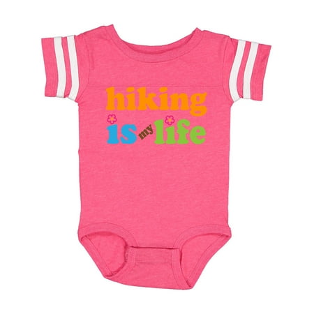 

Inktastic Hiking is my Life Hiker Gift Baby Girl Bodysuit