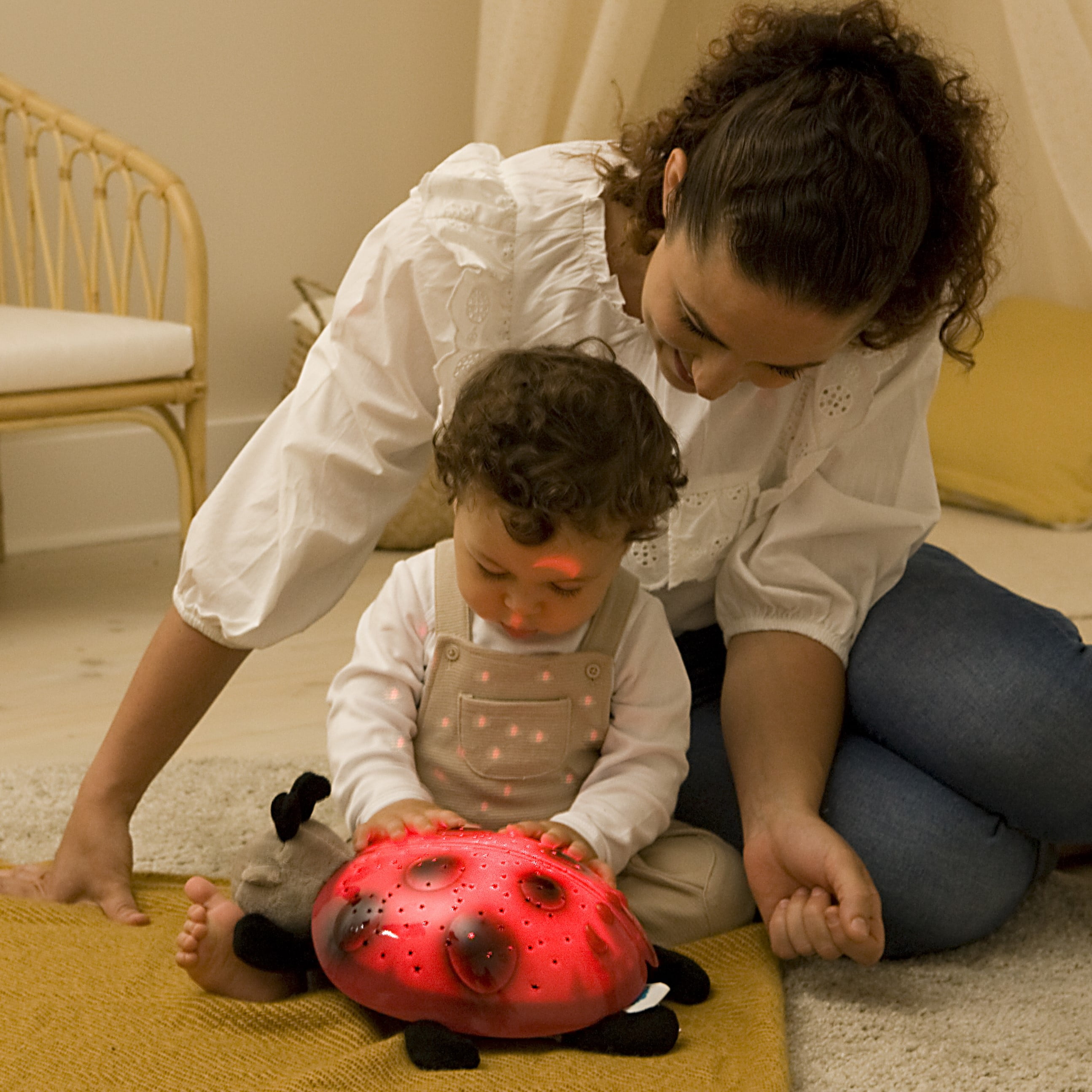 Cloud b Star Constellation Twilight Ladybug LED Night Lights