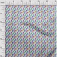 thumbnail image 3 of oneOone Rayon Mint Fabric Pineapple Craft Projects Decor Fabric Printed By The Yard 56 Inch Wide, 3 of 4