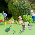 thumbnail image 3 of ColoMX 1 conjunto de herramientas de mini jardín de casa de muñecas Conjunto de herramientas agrícolas en miniatura accesorios para la olla de riego en miniatura, 3 of 8