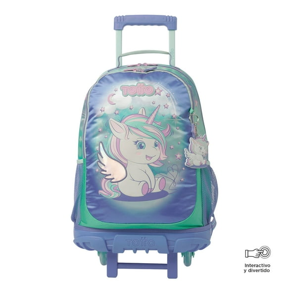 TOTTO Mochila Escolar Grande para Niña - Reforzada - Con Ruedas | 31 L MAGIC DREAMS L