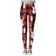 thumbnail image 1 of Pantimedias Falsas Translúcidas Gibobby con estampado navideño para mujer mallas deportivas cintura alta negro S, 1 of 4