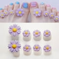 WINOMO Daisy Flower Silicone Toe Separators Toe Spacers Pedicures Nail