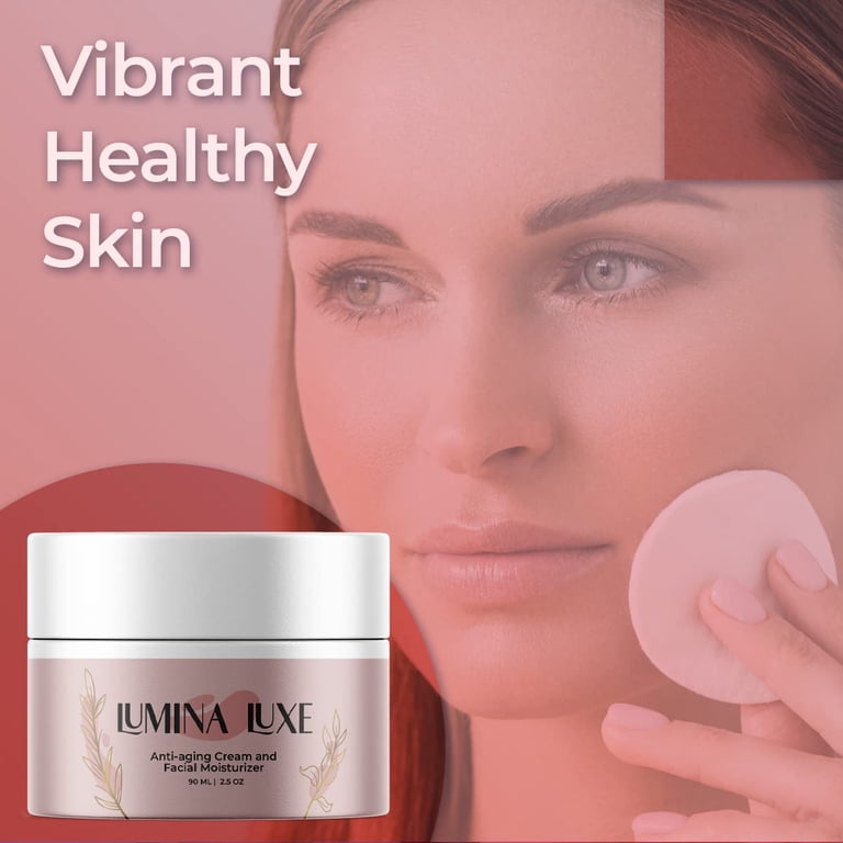 Lumina Luxe Anti-Aging Face Cream - Moisturizer with Retinol