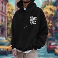 thumbnail image 3 of CONZONE Men's Hoodies Long Sleeve Pullover Hoodie for Men Rose Graphic Y2K Hooded Sweatshirts With Pocket, 3 of 7