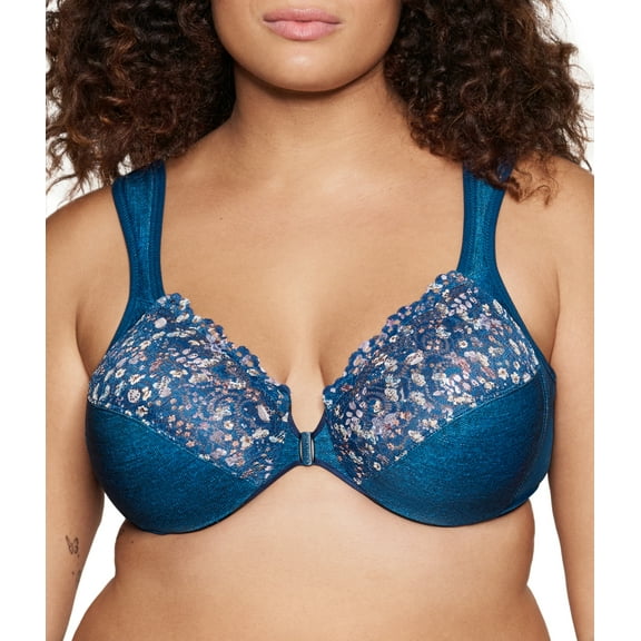 Glamorise WonderWire Front-Closure Underwire Bra 1245 (Women's & Women's Plus)