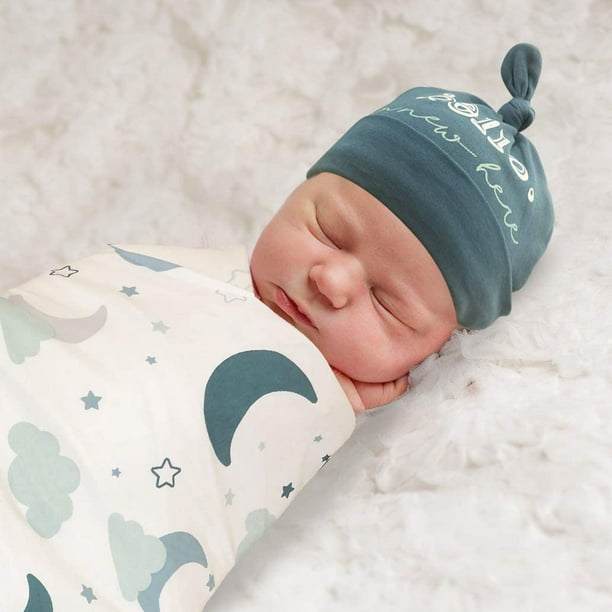 Walmart swaddle and hat set hotsell