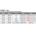 thumbnail image 3 of Maxfavor CV Joint Axle Assembly Front Pair for 2004-2010 Toyota Sienna FWD V6 3.3L 3.5L 6 Cylinder, 3 of 9