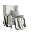 thumbnail image 5 of Chic Home Sylvie Grey Throw Blanket, 5 of 5