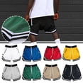 thumbnail image 2 of Pantalones de entrenamiento de baloncesto de malla, pantalones cortos de fitness para correr europeos y americanos., 2 of 7