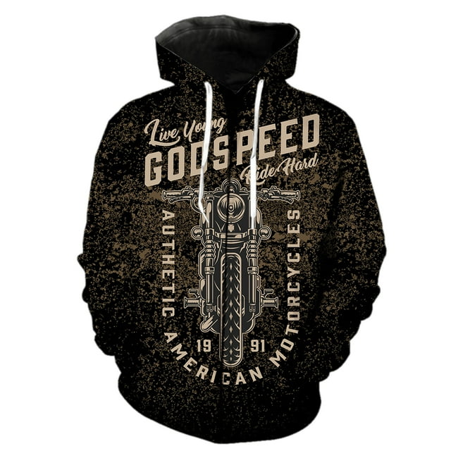 Sudadera con capucha y cremallera estilo punk de dibujos animados para hombre, unisex, divertida e informal, con capucha, ideal para adolescentes, 2024