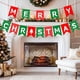 thumbnail image 4 of Pancartas navideñas de papel, decoraciones navideñas, decoración navideña, pancartas para fiestas, guirnaldas de papel de colores, decoración navideña con letras colgantes, guirnaldas, pancartas de cu, 4 of 6