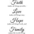 thumbnail image 3 of Quality PVC Material, Great Gift Inspirational Decal with Bible Verse Inspirational Sayings for Home School Wall Decorations, Motivational Wall Decals, 14Wx21L, Black, 3 of 7
