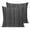Black, Onyx, Gray, variant on Pillow Covers 20x20 Set of 2, Navy Blue Striped Square Throw Pillow Covers for Couch/Sofa/Living Room, Farmhouse Stripes Modern Vintage Decorative Soft Pillowcases for Couch Throw Pillows