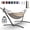Coffee, variant on KEESTP Comfortable 2 Person Hammock with Stand,Ease of Assembly Portable Brazilian Hammock,600lb Capacity - Wideblue