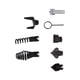 thumbnail image 2 of Máquina Limpiadora de desagües Macarena cabezal de corte Combinado 8 piezas Negro, 2 of 8