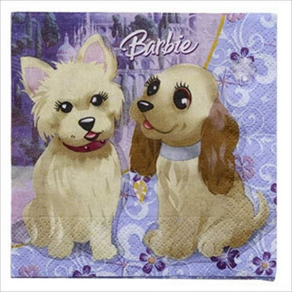 Barbie Diamond Castle Small Napkins, 16 Count