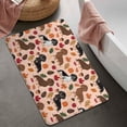 thumbnail image 2 of Fall Dachshund and Pumpkin Bathroom Rugs Mat,Non Slip Microfiber Bathroom Rug,Rubber Backing,Soft Bathroom Mats for Bathroom Floor,Tub and Shower,20x32in(50x80cm), 2 of 5