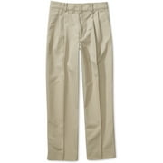 Husky Boys' Pleat-Front Pants