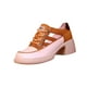 thumbnail image 5 of Sandalias de tacón para mujer, sandalias de tacón de bloque, sandalias de verano informales, únicas, con punta cerrada, moda 36, 5 of 9