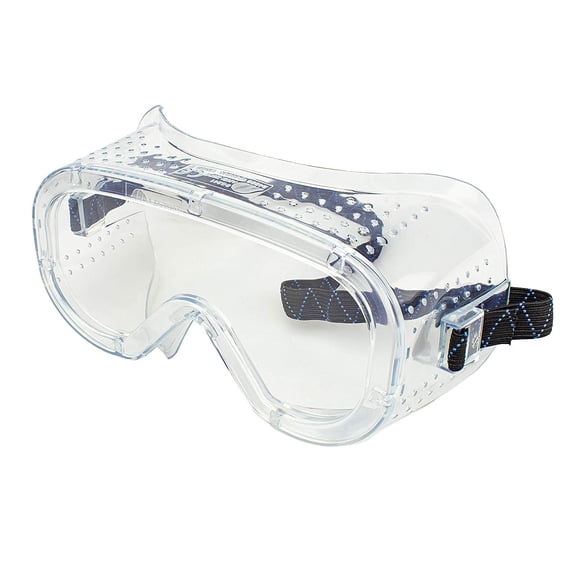 Protective Anti-Fog Safety Goggles with Wide-Vision, Extra Soft, Adjustable & Lightweight