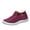Red, variant on EKVAHL Unisex Slip‑On Winter Ankle Booties, Warm Outdoor Snow Boots, Faux Fur Lined Lightweight Non‑Slip Walking Boots Red