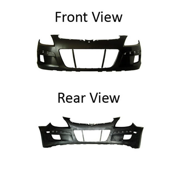 New  Hyundai OE Unpainted Front Bumper Cover Replaces 865112L300 For Wagon models fits 2010-2012 Hyundai Elantra Touring GL Hatchback 4-Door
