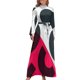 thumbnail image 2 of Vestido largo geométrico con estampado de arte abstracto minimalista, vestidos de playa de verano para mujer 2024, 2 of 5