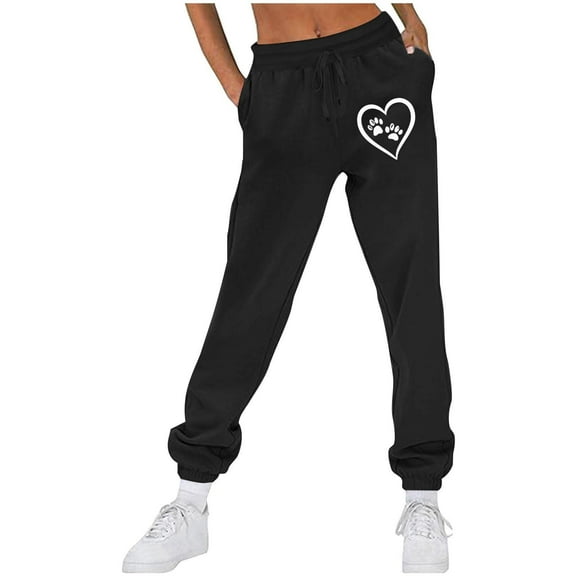PNTUTB Women Fashionable Casual Trousers Good Fabric Quality Fitness Sports Pants with Side Pockets