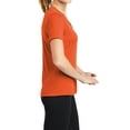 thumbnail image 3 of Mafoose Women's Short Sleeve Competitor V-Neck Tee Deep Orange Small, 3 of 5