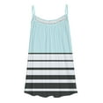 thumbnail image 4 of SnZhen Tank Tops for Women 2024 Women's Print Fashion Casual Sleeveless Fold Tops Round-Neck Camisoles Blouse, 4 of 5