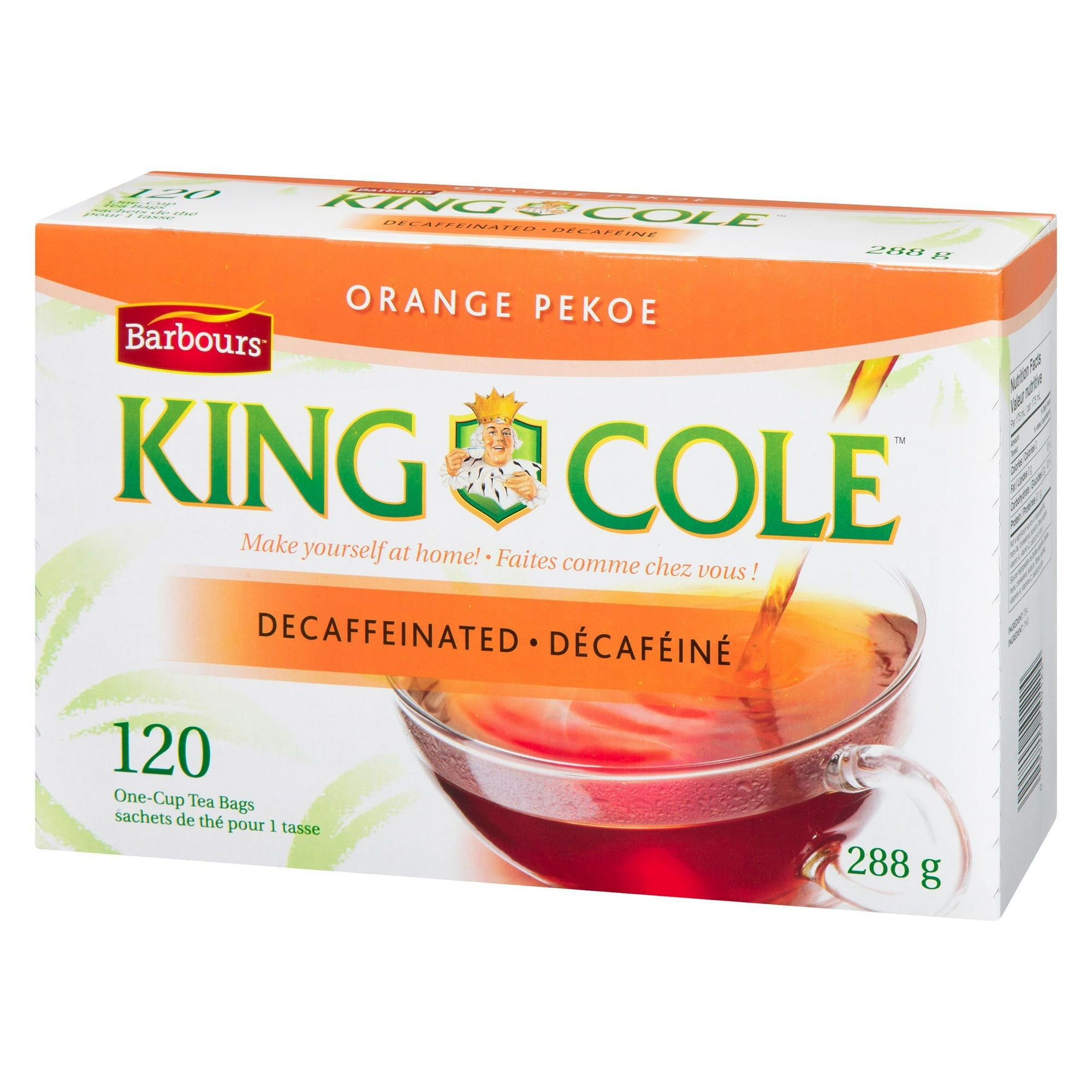 King Cole Decaf OP Tea 120s, 288g (120 tea bags).