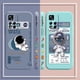 thumbnail image 4 of Case For Redmi Note 12 11 11T 11R 11E 10 9 8 7 7S PRO PLUS 4G 5G Simple Liquid silicone Case Funny Astronaut Spacewalk, 4 of 5