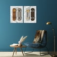 thumbnail image 2 of Style Skate Frameless Free Floating Tempered Glass Panel Graphic Wall Art , 24" x 18" each, 2 of 10