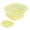 Yellow, variant on Face Ice Bath Silicone Facial Bowl Food Grade Foldable Built in Tray Reusable Portable for Daily Home Morning Spa Skin Care