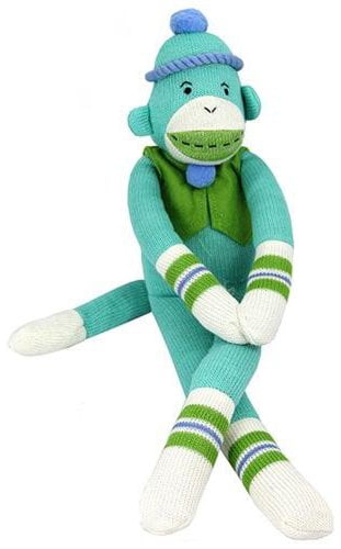 magnetic plush monkey