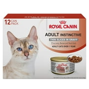 Royal Canin Feline Health Nutrition Instinctive Adult Cat Food - 12-Can Pack