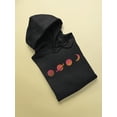 thumbnail image 3 of Vaporwave Planets Hoodie Men -Image by Shutterstock, Male x-Large, 3 of 4