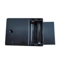thumbnail image 3 of Graflsoa Smart Touchless Cabinet Lock - Hidden Drawer Lock for Wardrobe, Shoe Cabinet, Bathroom - Dual Opening Doors with Baffle - Black T3 Model (Battery Not Included), 3 of 7